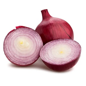 Cebolla Roja Fresca de Alta Calidad, Bulbo Entero, 25 kg, Precio Económico al por Mayor - Product Image 1