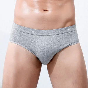 <b>Mens</b> Cotton <b>Bamboo</b> <b>Boxer</b> Briefs Mid Rise Lightweight Breathable Quick Dry Antibacterial Underwear XL - Product Image 1
