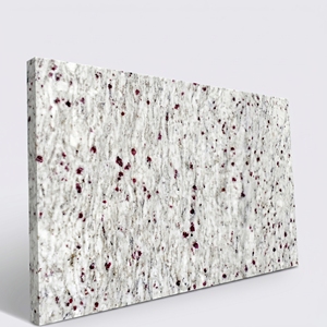 Fournisseur de dalles de granit poli blanc Chira découpées sur mesure pour les cuisines modernes, les salles de bain, les revêtements muraux, les projets commerciaux - Product Image 1
