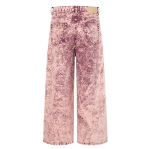 Jeans de Hombre de Alta Calidad, Corte Holgado y Ancho, Lavado Snow Wash, Cintura Regular, Tela Cómoda, Secado Rápido y Ligera - Product Image 1