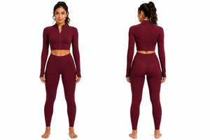 Conjunto de Yoga para Mujer 2026, 2 Piezas, Bra Deportivo Sin Costuras y Leggings de Cintura Alta, Ropa Deportiva para Gimnasio, Fitness y Running - Product Image 2