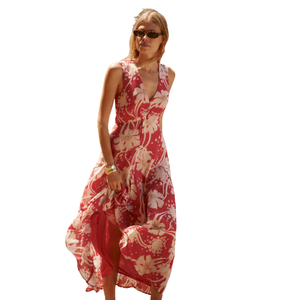 Vestido Largo Floral de Verano para Mujer, Vestido Informal Cómodo - Product Image 5