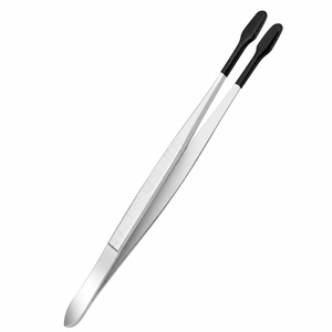 Pince à épiler à vapeur pliante ou plate, précision, acier inoxydable, outil de réparation de bijoux et de montres, ZetomedPro - Product Image 2