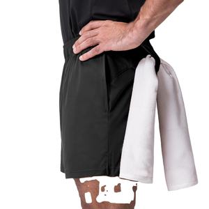 Pantalones Cortos Casuales para Hombre, Estilo Urbano, Tinte Uniforme, Secado Rápido, Duraderos, con Bolsillo Completo con Cremallera, Cintura Elástica, Cintura Media, Pantalones Cortos Sólidos en Oferta - Product Image 3