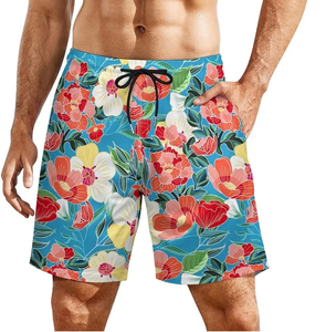 Shorts de Baño Personalizados al por Mayor, Secado Rápido, Ecológicos, Transpirables, con Cierre de Cordón, Elásticos, para Hombre - Product Image 2