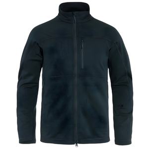 Chaqueta Polar Casual para Hombre con Cuello Mandarín, Color Sólido, Cierre Completo, Relleno 100% Algodón, Servicio OEM, Ropa de Invierno - Product Image 1