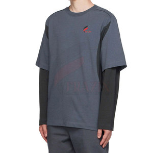 Camisa de Doble Capa, Tejido de Algodón Transpirable, Diseño en Capas, Ajuste Cómodo, Construcción Duradera, Ropa Casual Diaria - Product Image 2