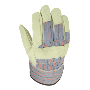 Gants de travail en cuir de sécurité, longueur poignet, respirants, style uni, pour extérieur, printemps automne, durables, haute qualité, pour le jardinage - Product Image 5