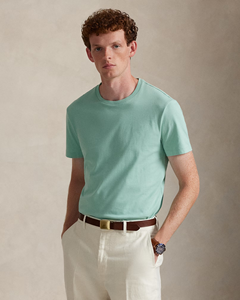 Polyester/Cotton Woven O-Neck Formal Men's <b>Short</b> Sleeve Oversized Fit Solid Quick Dry T-Shirt Front Custom Logo Anti-Wrinkle - Product Image 2
