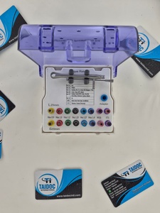 Kit de Herramientas de Reparación de Implantes Protésicos Universales, 16 Piezas, Acero Inoxidable, Manual, Certificado CE, Destornilladores Coloridos, Llave Dinamométrica - Product Image 1