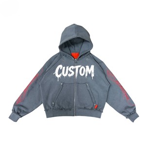 OEM Printed <b>Hoodie</b> <b>Lightweight</b> <b>Hoodie</b> Soft Brushed Fabric Custom Design Promotional Apparel Supplier - Product Image 3