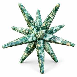 Árbol de Ágata Natural al por Mayor, Estrella de Merkaba de 12 Puntas Tallada en Ágata, Gema Curativa de Grado AAA de Gujarat para Decoración del Hogar - Product Image 1