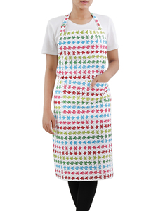 Tablier sans manches 100 % coton avec poches, tissé, personnalisable, écologique, durable, réutilisable, doux, pour usage quotidien, 2 poches, classique - Product Image 2