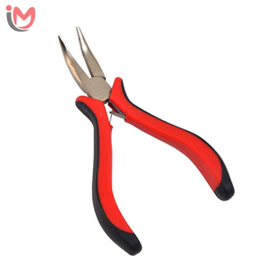 Professional Waterproof Micro-Link Hair Extension <b>Beading</b> Tool Kit High Quality Stainless Steel Hand Plier <b>Needle</b> Leather - Product Image 3