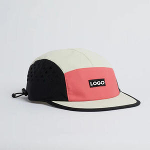 Wholesale Adjustable Size <b>Plain</b> 5 Panel <b>Caps</b> Two Tone Foam Mesh Camp Hat Unstructured Breathable Adjustable Common Running <b>Caps</b> - Product Image 1