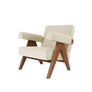 Fauteuil de salon élégant et confortable avec rembourrage doux pour salon, hall d'hôtel, réception, bureau et chambre à coucher - Product Image 3