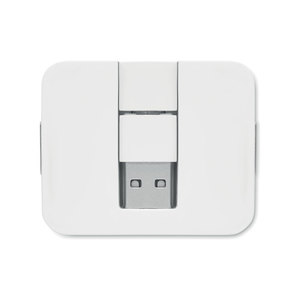 Promotional <strong>Square</strong>-C 4 Ports <strong>USB</strong> <strong>Hub</strong> - Product Image 3