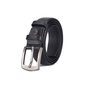 Ceinture en cuir de haute qualité, matériau authentique, ajustement réglable, parfaite pour les tenues formelles, les tenues décontractées et l'usage quotidien - Product Image 1