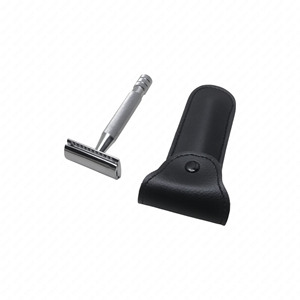 Maquinilla de Afeitar de Seguridad de Doble Hoja Reutilizable de Alta Calidad para Hombre, Color Personalizado, Maquinilla de Afeitar Manual para Barbería y Cuidado Personal - Product Image 1