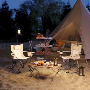 2 chaises pliantes de plage pour le camping - Product Image 1