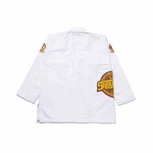 RTS High Quality Shoyorol Gi Custom Logo Heat-Transfer Printed Jui jitsu BJJ Gi 100% Cotton 450gsm Fabric For Unisex AS-JJ-5817 - Product Image 2