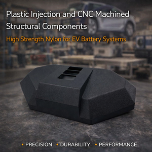 Servicios de Moldeo por Inyección de Plástico Personalizados, Piezas de Precisión en ABS y POM para Aplicaciones Industriales y de Equipos Eléctricos, Color OEM TW - Product Image 2