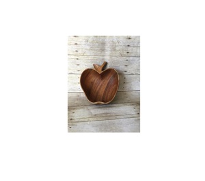 ชามไม้ทรงกลมทำมือ ดีไซน์หรูหรา สำหรับตกแต่งโต๊ะอาหารและใช้เสิร์ฟ - Product Image 1