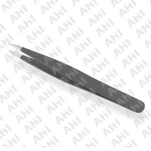 Pince à épiler de précision antistatique à pointe en fibre pour extensions de cils, volume/isolation, avec prise durable - Product Image 2