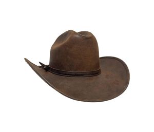 Sombreros de Vaquero Ajustables de Cuero, Estilo Ranchero Premium, de Ala Ancha para Viaje, Gorras de Sol de Ala Ancha para Vaquera - Product Image 5