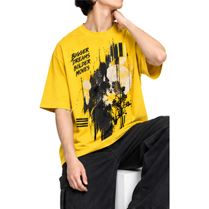 Camisetas con Estampado Gráfico para Hombre, Corte Holgado, Camisetas Casuales de Moda - Product Image 1