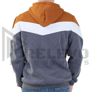 Hoodie personnalisé pour homme avec doublure, en polaire unie pour l'hiver, 100% coton, manches longues, polaire d'extérieur, manteau chaud et moelleux - Product Image 2