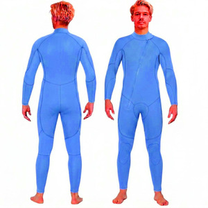 Traje de Neopreno de Alto Rendimiento para Hombre, Impermeable, Transpirable, de Cuerpo Entero, 3.0 mm, con Cierre Frontal, para Deportes Extremos en Agua Fría - Product Image 4