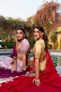 Elegant Slub Kota Zari Weaving Work with Paithani (Jacquard) Border Lehenga Choli for Wedding Prom & Diwali - Product Image 5