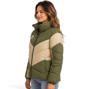 <b>Women</b> Puffer <b>Jacket</b> Custom <b>Quilted</b> <b>Jacket</b> <b>Lightweight</b> Padding Warm Fabric Comfortable Fit Winter Outdoor Apparel OEM - Product Image 4