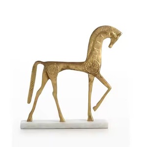 Center Display Metal Sculpture Modern Art Figurine <b>Decorative</b> Home Living Room <b>Table</b> <b>Decor</b> - Product Image 1