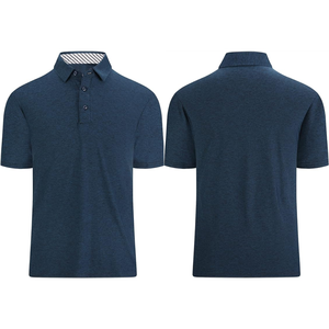 Camisas Polo de Manga Corta Personalizadas para Hombre, Camisetas Unisex Extra Grandes con Apliques, Camiseta Lisa con Cuello Redondo - Product Image 1