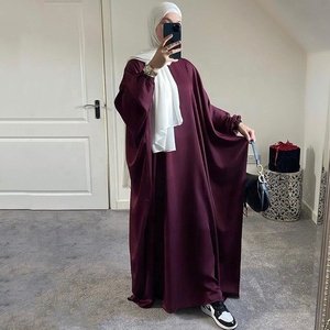 Ramadan Eid à capuche Abaya femmes prière vêtement musulman Jilbab robe longue ample Abayas dubaï turquie vêtements islamiques - Product Image 4