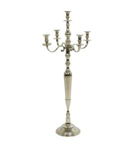 Candelabro de Bronce Estilo Antiguo, Decoración de Mesa de Metal de Alta Calidad para Hogares de Lujo, Eventos Formales y Bodas - Product Image 3