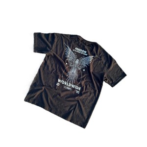 Camiseta de Manga Corta Negra para Hombre, Corte Regular, Cuello Redondo, Color Sólido, Diseño Informal de Punto Jersey - Product Image 2