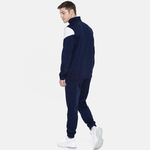 Tracksuits Zip <b>Hoodie</b> Stand Collar Solid Blank <b>Lightweight</b> Oversized Breathable Unisex 100% Polyester Men Cheap Price Custom - Product Image 2