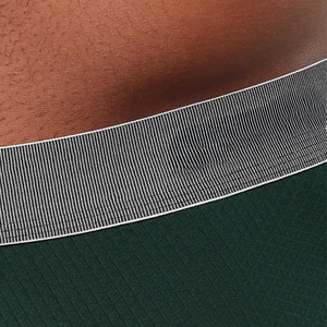 Boxers pour hommes vert foncé respirants, extensibles, compressifs, anti-humidité, pour le sport et la gym - Product Image 3