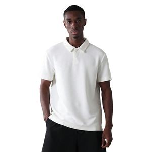 Venta al por mayor de camisas personalizadas de polo y golf para hombre, camisetas elegantes informales de gran tamaño con patrón sólido, venta al por mayor de camisetas personalizadas de Polo y golf para hombre - Product Image 1