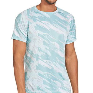 Best Selling Men's High Quality Breathable T-Shirts Comfortable New Arrival Knitted <b>Canvas</b> Fabric Regular Fit Low Price - Product Image 3