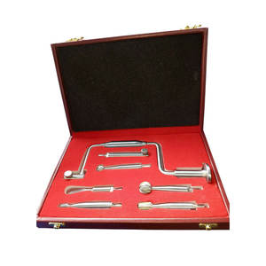 ชุดเครื่องมือผ่าตัดกระดูกและข้อแบบใช้มือ 7 ชิ้น ยี่ห้อ Hudson รุ่น Hand Drill Brace ทำจากเหล็ก สำหรับการตรึงกระดูกและข้อ - Product Image 3