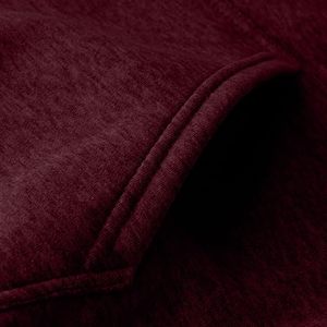 Sudadera con capucha de algodón y forro polar, con logotipo personalizado, bordada, a la moda, para hombre - Product Image 2