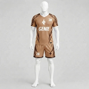 Vêtements de sport personnalisés professionnels avec impression par sublimation intégrale, matière polyester respirante pour l'identité d'équipe, football - Product Image 1