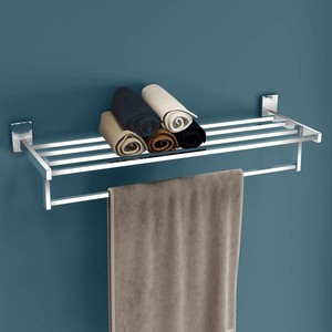 Toallero de Baño Moderno de Acero Inoxidable, Barra para Toallas Montada en la Pared - Product Image 4