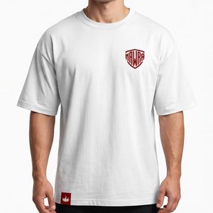 เสื้อยืดโอเวอร์ไซส์พรีเมียม OEM ผ้าฝ้าย 100% เป็นมิตรกับสิ่งแวดล้อม แห้งเร็ว พิมพ์ลายกราฟิก งานศิลปะสยองขวัญ พิมพ์ดิจิทัลตามสั่ง สตรีทแวร์สำหรับทุกเพศ - Product Image 1