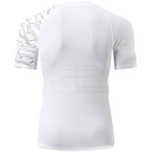 T-shirts d'entraînement sportifs pour hommes, respirants, à séchage rapide, hauts de sport pour la course à pied, la salle de sport et les sports de plein air - Product Image 3