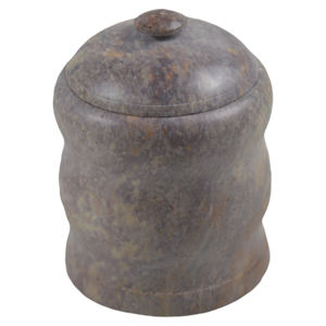 Recipiente Metálico Decorativo para Almacenamiento, con Tapa, Redondo, para Cocina, para Azúcar, en Varios Colores, Económico, Nueva Colección de Diseños - Product Image 3